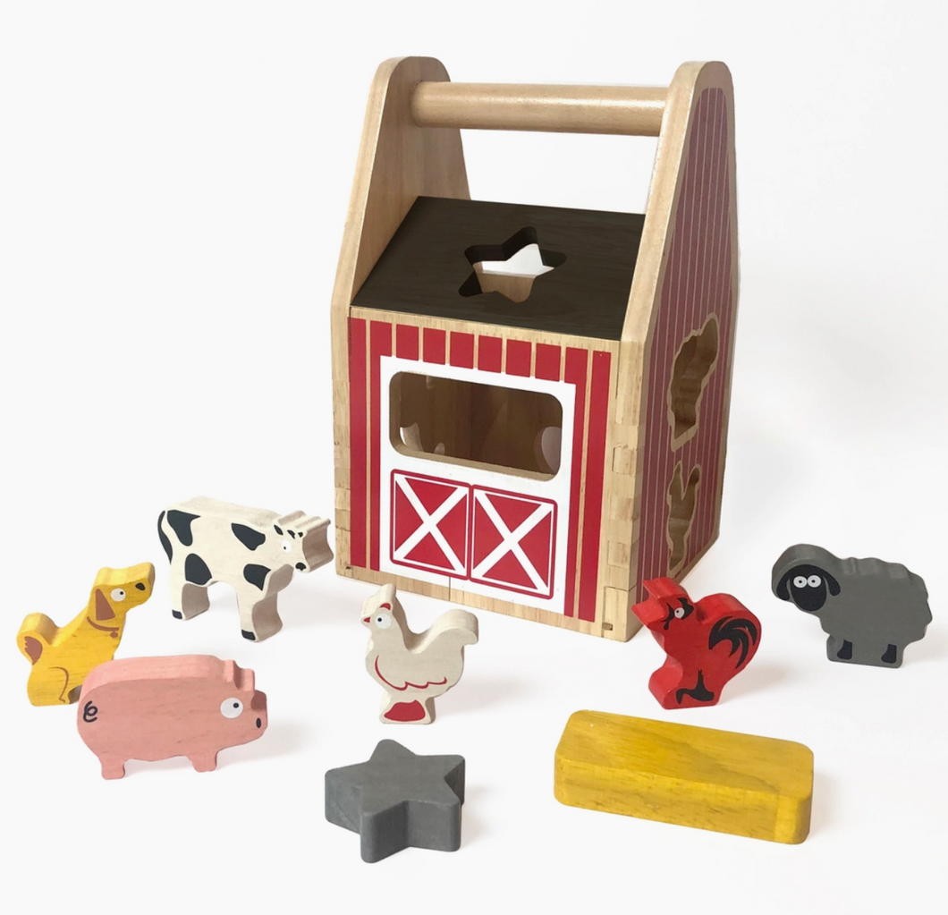 TOY - Barnyard Shape Sorter