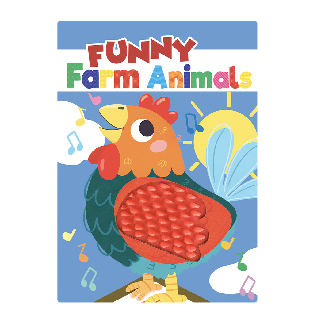 Board Book - Funny Farm Animals