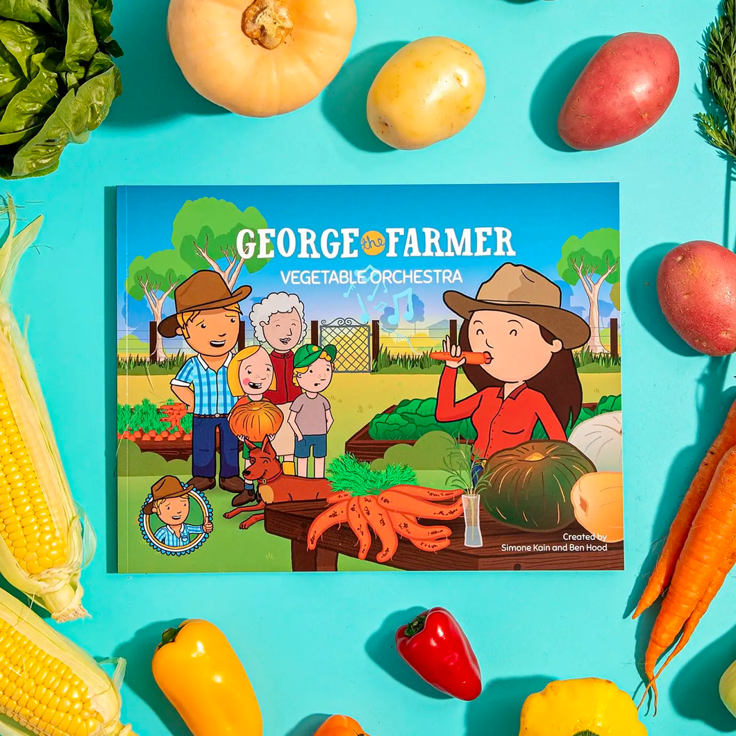 George the Farmer Vegetable Orchestra Picture Book