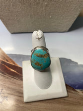 Load image into Gallery viewer, Navajo Sterling Silver &amp; Turquoise Ring Size 5.5