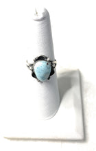 Load image into Gallery viewer, Navajo Golden Hills Turquoise &amp; Sterling Silver Ring Size 7