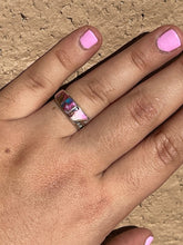 Load image into Gallery viewer, Pink Dream Triangle Stacker Ring