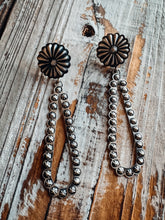 Load image into Gallery viewer, *AUTHENTIC* Navajo Eugene Charley Sterling Silver Concho Dangles