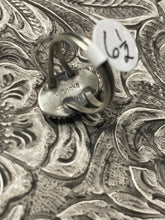 Load image into Gallery viewer, Navajo Golden Hills Turquoise &amp; Sterling Silver Ring Size 6.5