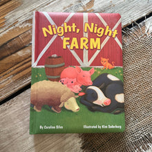 Load image into Gallery viewer, Book - Night, Night Farm- Children&#39;s Padded Board Book