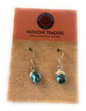 Load image into Gallery viewer, Vintage Topaz &amp; Sterling Silver Dangle Earrings