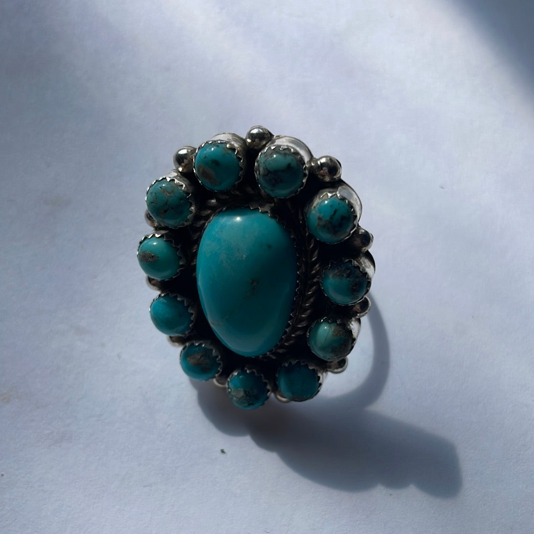 The Robert Shakey Turquoise Heart Ring 6