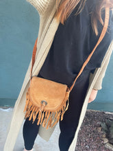 Load image into Gallery viewer, Old Pawn Crossbody Fringe Purse