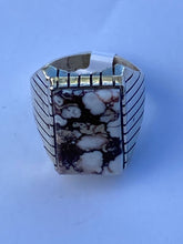Load image into Gallery viewer, Navajo Wild Horse Sterling Ring 10