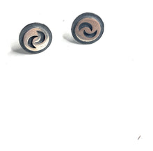 Load image into Gallery viewer, Hopi Sterling Silver Stud Earrings