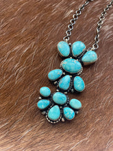 Load image into Gallery viewer, Navajo Sterling Silver Turquoise Necklace By Sheila Becenti