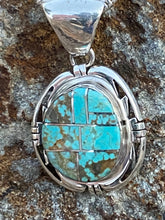 Load image into Gallery viewer, Turquoise 8 Circle Pendant