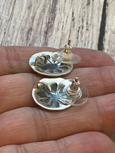 Load image into Gallery viewer, Navajo Sterling Silver Handmade Post Earring Adaptors