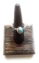 Load image into Gallery viewer, Navajo Golden Hills Turquoise and Sterling Silver Rings