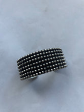 Load image into Gallery viewer, Navajo Sterling Silver Bracelet Cuff Signed D Wylie
