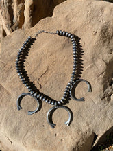 Load image into Gallery viewer, Beautiful Navajo Sterling Silver Naja Necklace  Azalia Lewis