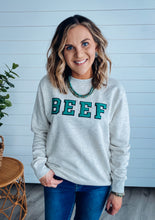 Load image into Gallery viewer, Crew - Beef Patches (Oatmeal &amp; Teal)