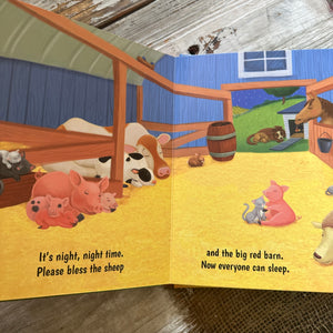 Book - Night, Night Farm- Children's Padded Board Book