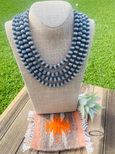 Load image into Gallery viewer, Handmade Sterling Silver 10mm  Melon Bead Beaded Necklace