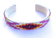 Load image into Gallery viewer, Navajo Made Beaded Leather Bracelet