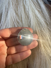 Load image into Gallery viewer, Handmade Sterling Silver &amp; Spice Cluster Adjustable Ring Signed Nizhoni