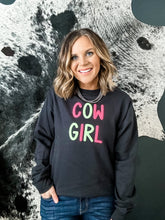 Load image into Gallery viewer, SALE Crew - COW GIRL (Puff Letters)