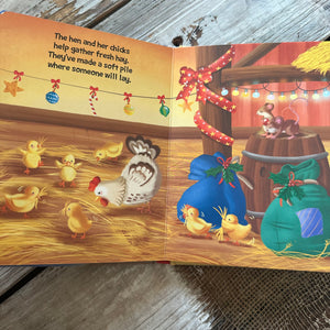 CHRISTMAS Book - Christmas On The Farm (A Holiday Padded Board Book)