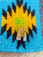 Load image into Gallery viewer, Navajo Sterling Silver &amp; Rhodochrosite Dangle Earrings