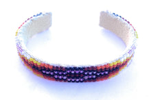 Load image into Gallery viewer, Navajo Made Beaded Leather Bracelet