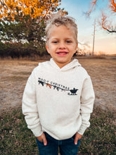 Load image into Gallery viewer, Kids Hoodie - Moo-y Christmas