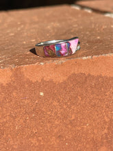 Load image into Gallery viewer, Pink Dream Triangle Stacker Ring