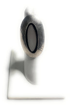 Load image into Gallery viewer, Vintage Old Pawn Sterling Silver &amp; Mother of Pearl Ring Size 4.5