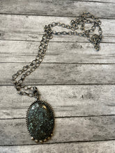 Load image into Gallery viewer, Navajo Turquoise And Sterling Silver Necklace