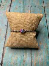 Load image into Gallery viewer, Navajo Purple Dream And Sterling Silver Adjustable Bracelet Cuff
