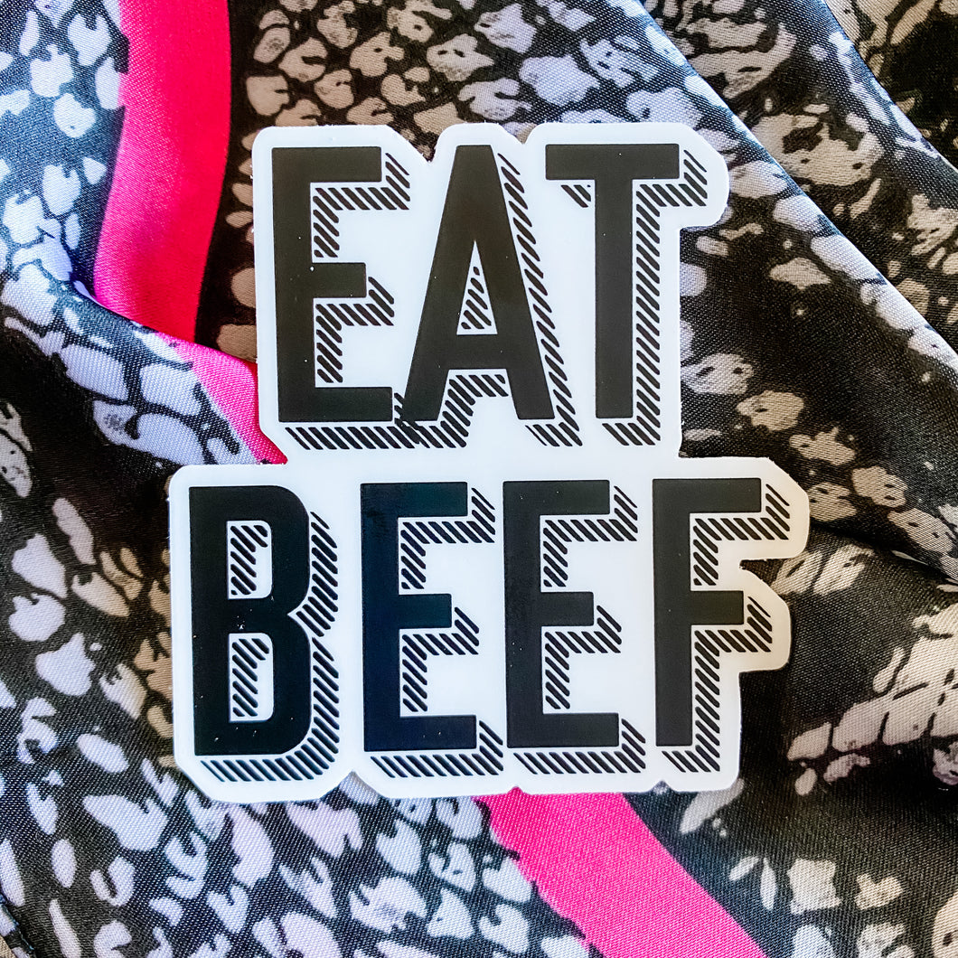 Sticker - Eat Beef!