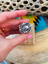 Load image into Gallery viewer, Handmade Sterling Silver Skull Ring Size 10