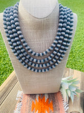 Load image into Gallery viewer, Handmade Sterling Silver 10mm  Melon Bead Beaded Necklace
