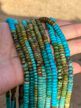 Load image into Gallery viewer, Navajo Natural Royston &amp; Kingman Turquoise beaded Necklace