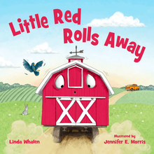 Load image into Gallery viewer, Book - Little Red Rolls Away