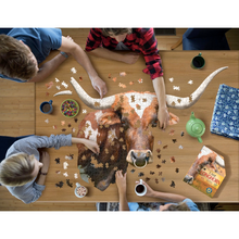 Load image into Gallery viewer, Puzzle - 550 piece Longhorn