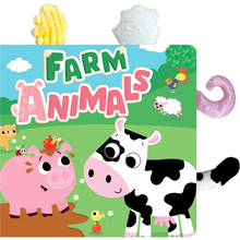 Load image into Gallery viewer, Board Book - Touch-A-Tail Farm Animals