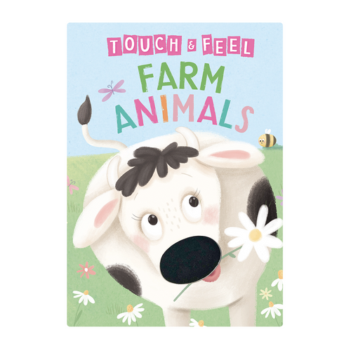 Board Book - Farm Animals: A Touch and Feel Book (Cows)